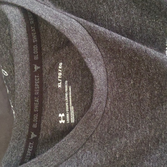 1 project rock t shirt charcoal grey - Picture 4 of 4